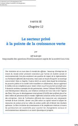 Le secteur privé à la pointe de la croissance verte - OECD ...