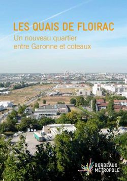 Les Quais de FLoirac Un nouveau quartier entre Garonne et coteaux - Ville de Floirac