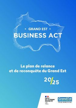 Le plan de relance et de reconquête du Grand Est - Région Grand Est