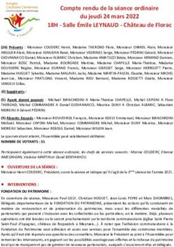 Compte rendu de la s&eacute;ance ordinaire du jeudi 24 mars 2022 18H - Salle &Eacute;mile LEYNAUD - Ch&acirc;teau de Florac