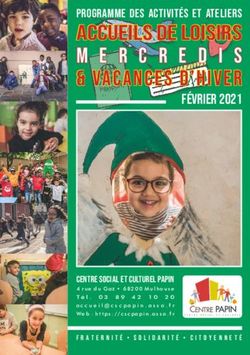Accueils de loisirs - Centre ...