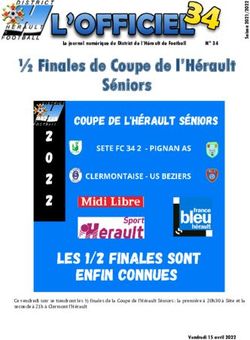 Finales de Coupe de l'H&eacute;rault S&eacute;niors