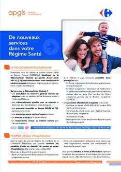 De nouveaux services dans votre Régime Santé - Carrefour