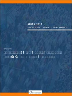 FAUT-IL REVOIR NOTRE POLITIQUE DES ÉVÉNEMENTS SPORTIFS ? - APRÈS&2017& 8"DÉBATS"SUR"L'AVENIR"DU"SPORT"FRANÇAIS" - OLBIA Conseil