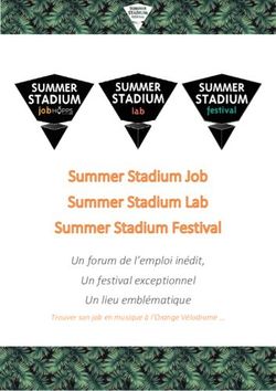 Un forum de l'emploi in&eacute;dit, Un festival exceptionnel Un lieu embl&eacute;matique - Trouver son job en musique &agrave; l'Orange V&eacute;lodrome - Pays d'Aix ...