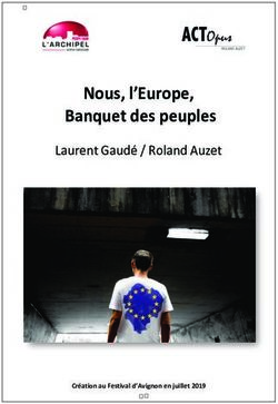 Nous, l'Europe, Banquet des peuples - Laurent Gaud&eacute; / Roland Auzet - Cr&eacute;ation au Festival d'Avignon en juillet 2019
