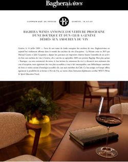 BAGHERA/WINES ANNONCE L'OUVERTURE PROCHAINE D'UNE BOUTIQUE ET D'UN CLUB A GEN&Egrave;VE D&Eacute;DI&Eacute;S AUX AMOUREUX DU VIN