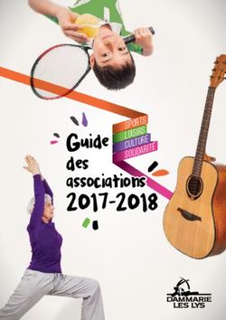 2o17-2o18 Guide des associations - SPORTS LOISIRS SOLIDARITÉ - Dammarie-les-Lys