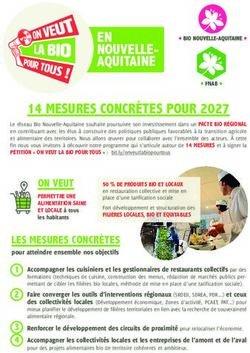 EN NOUVELLE-AQUITAINE 14 MESURES CONCR&Egrave;TES POUR 2027