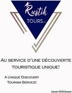 Au service d'une d&eacute;couverte touristique unique! - Saison 2018 Season - Rustik Tours
