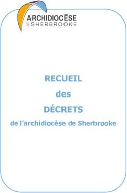 RECUEIL DÉCRETS des de l'archidiocèse de Sherbrooke - Diocèse de Sherbrooke