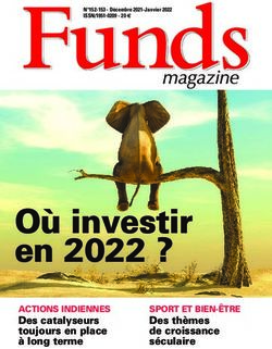 O&ugrave; investir en 2022 ? - Des th&egrave;mes de croissance SPORT ET BIEN-&Ecirc;TRE - Option Finance