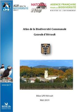 Atlas de la Biodiversit&eacute; Communale Cazouls d'H&eacute;rault - MAI 2019 Bilan LPO H&eacute;rault