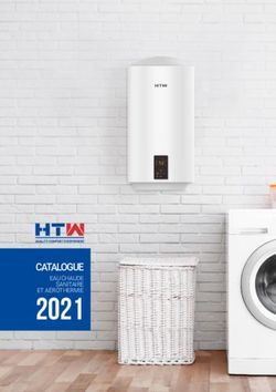 2021 CATALOGUE EAU CHAUDE SANITAIRE ET AÉROTHERMIE - HTW SPAIN