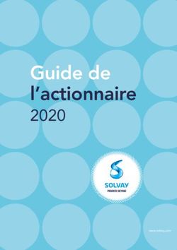 Guide de l'actionnaire 2020 - www.solvay.com