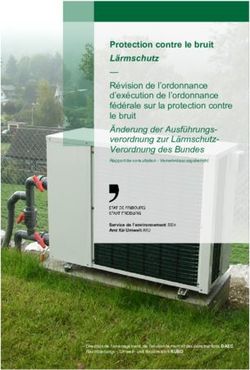 Protection contre le bruit Lärmschutz