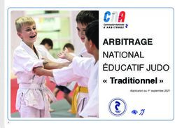 ARBITRAGE " Traditionnel "
