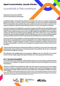 La publicité à l'ère numérique - Appel à communication - journée d'études - Calenda