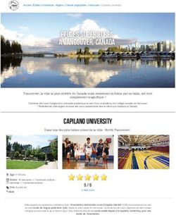 ÉTUDES SUPÉRIEURES À VANCOUVER, CANADA ÉTUDES SUPÉRIEURES À VANCOUVER, CANADA - Wep