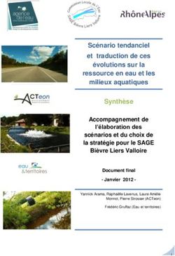 Sc&eacute;nario tendanciel et traduction de ces &eacute;volutions sur la ressource en eau et les milieux aquatiques Synth&egrave;se - Gest'eau