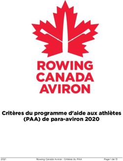 Critères du programme d'aide aux athlètes (PAA) de para-aviron 2020 - Rowing ...