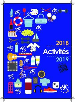 Activit&eacute;s 2018 - MJC Vire Normandie