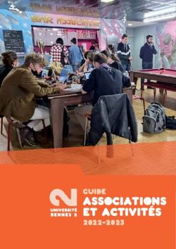 Associations et activit&eacute;s - guide - Universit&eacute; Rennes 2