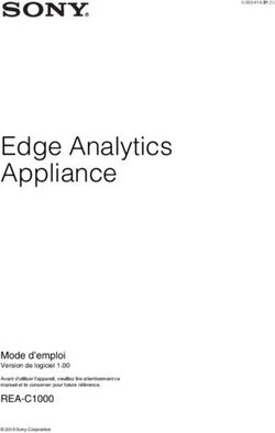Edge Analytics Appliance - REA-C1000 Mode d'emploi Version de logiciel 1.00 - pro.sony