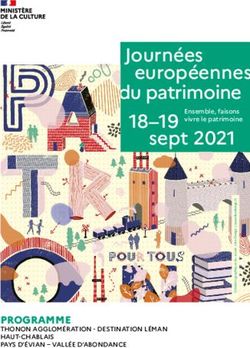 Journées européennes du patrimoine 18_19 sept 2021