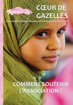 C&OElig;UR DE GAZELLES - COMMENT SOUTENIR L'ASSOCIATION ? - Association caritative reconnue d'int&eacute;r&ecirc;t g&eacute;n&eacute;ral depuis 2001