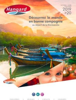 2019 20 Découvrez le monde en bonne compagnie - au départ de la Normandie - Hangard Voyages