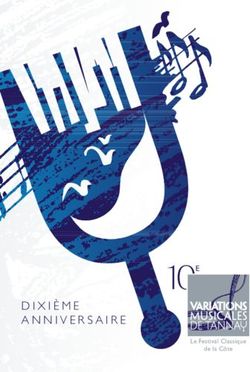 10E ANNIVERSAIRE - www.musicales-tannay.ch - Variations Musicales de Tannay
