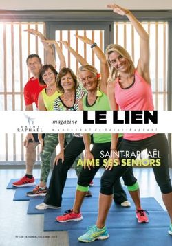 SAINT-RAPHAËL AIME SES SENIORS - magazine m u - Ville de Saint-Raphaël
