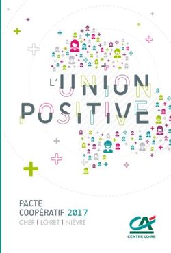 PACTE COOP&Eacute;RATIF 2017 - CHER I LOIRET I NI&Egrave;VRE - Cr&eacute;dit Agricole Centre Loire