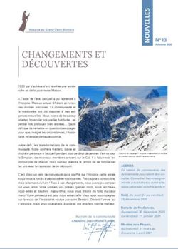 CHANGEMENTS ET D&Eacute;COUVERTES
