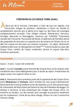 PORTOFINO & LES CINQUE TERRE (Italie)