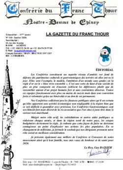 &Eacute;DITORIAL - Confr&eacute;ries Wallonnes