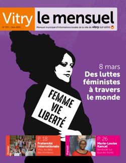 Des luttes féministes à travers le monde - 8 mars - P. 18 - Mairie de Vitry-sur-Seine