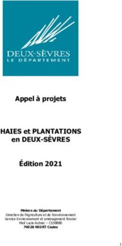 Appel &agrave; projets HAIES et PLANTATIONS en DEUX-S&Egrave;VRES &Eacute;dition 2021 - Maison du D&eacute;partement 79028 NIORT Cedex