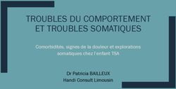 TROUBLES DU COMPORTEMENT ET TROUBLES SOMATIQUES - Comorbidités, Signes ...