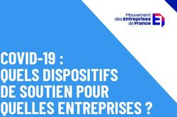 COVID-19 : QUELS DISPOSITIFS DE SOUTIEN POUR QUELLES ENTREPRISES ?