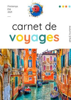 Voyages carnet de Printemps Été 2021 - Sportsregions.fr