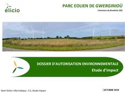 PARC EOLIEN DE GWERGINIOÙ - DOSSIER D'AUTORISATION ENVIRONNEMENTALE Etude d'impact - Cotes-darmor.gouv.fr
