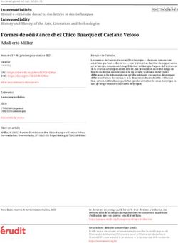 Formes de r&eacute;sistance chez Chico Buarque et Caetano Veloso - &Eacute;rudit