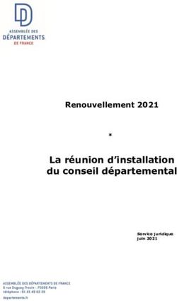 La réunion d'installation du conseil départemental - Renouvellement 2021