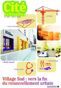 Cit&eacute;Echirolles - Village Sud : vers la fin du renouvellement urbain Multi-accueil - Avril 2018