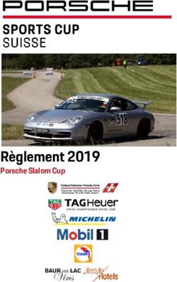 Règlement 2019 Porsche Slalom Cup - Porsche Clubs