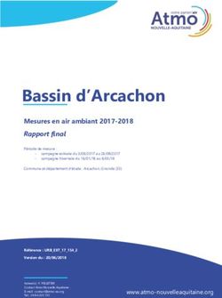 Bassin d'Arcachon Mesures en air ambiant 2017-2018 - Atmo Nouvelle-Aquitaine