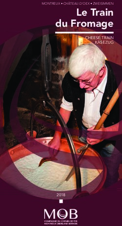 Le Train du Fromage - GoldenPass