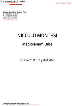 NICCOL&Ograve; MONTESI Mediolanum Urbe - 29 mai 2021 31 juillet 2021 - Bendana-Pinel | Art Contemporain